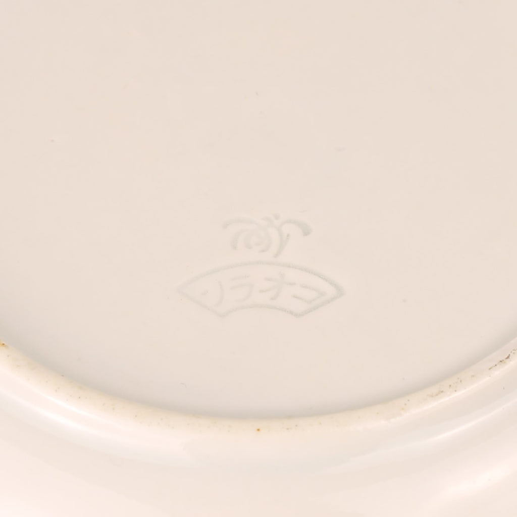 Japans Blauw-Wit Bord met Draakmotief – 15,5 cm