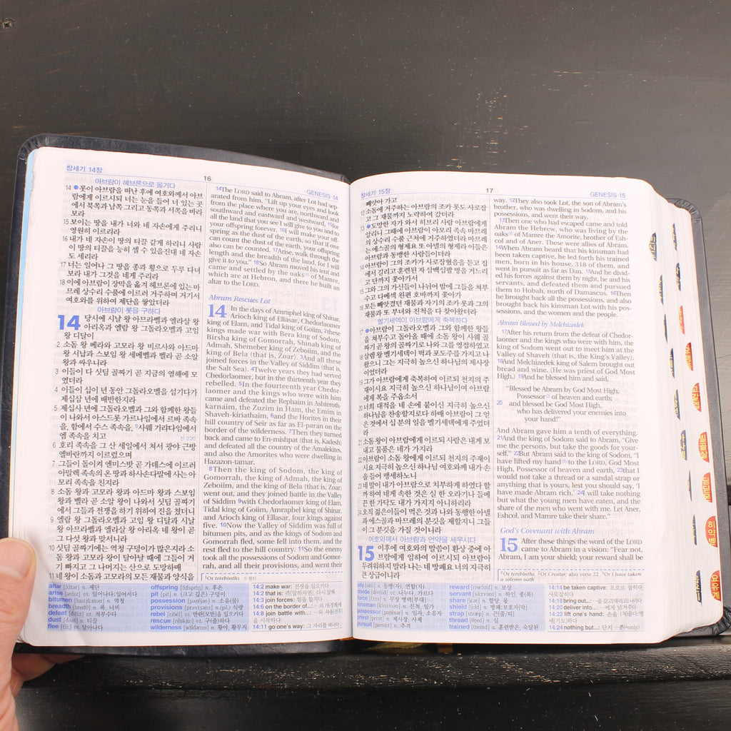 Koreaans-Engelse ESV Bijbel - Agape - New Korean Revised Version - ca. 2016
