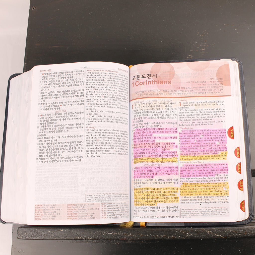 Koreaans-Engelse ESV Bijbel - Agape - New Korean Revised Version - ca. 2016