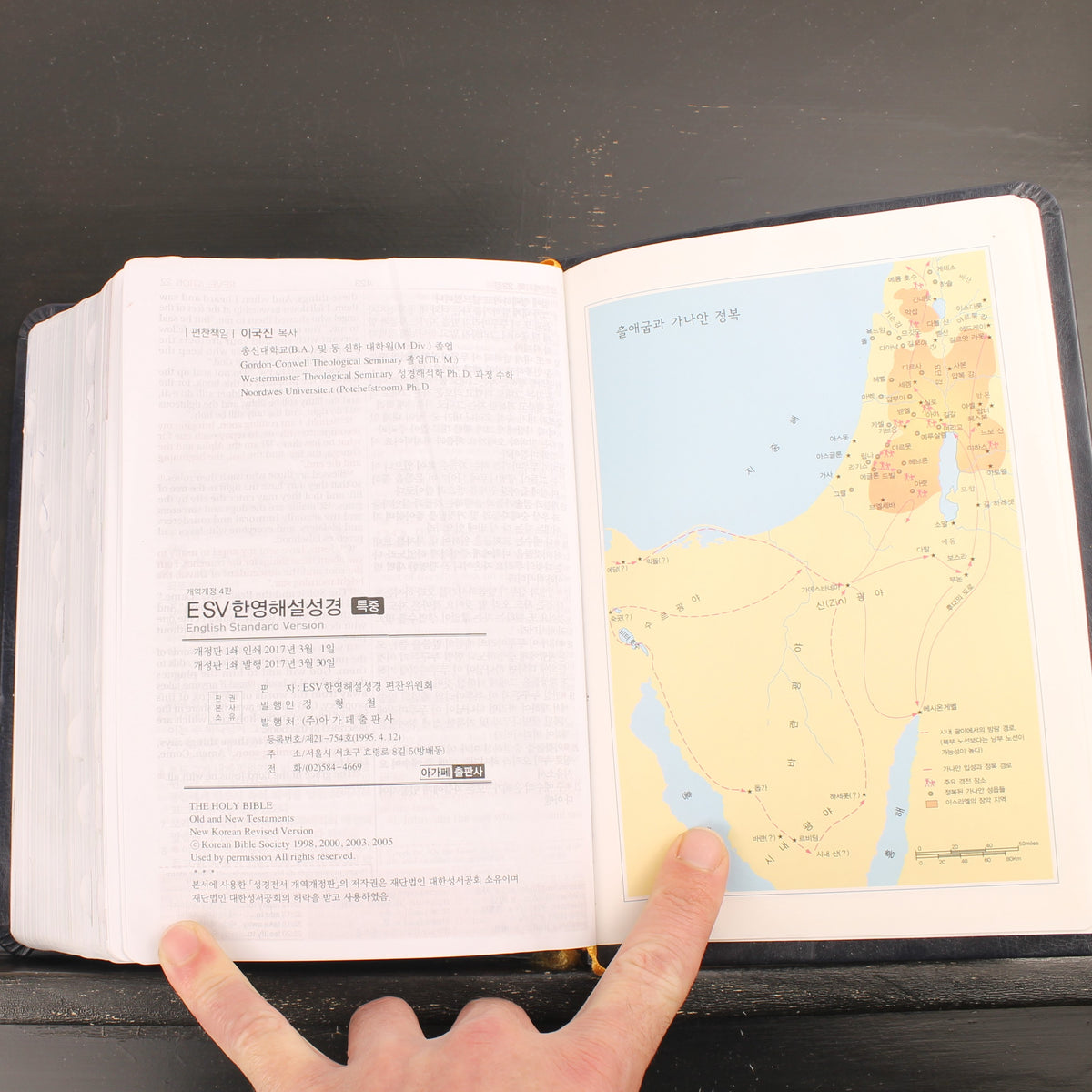 Koreaans-Engelse ESV Bijbel - Agape - New Korean Revised Version - ca. 2016