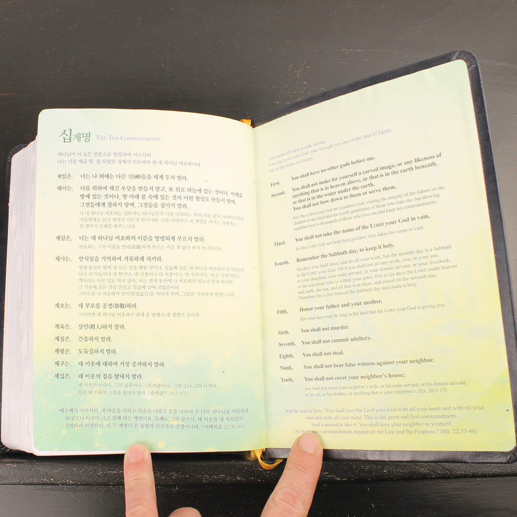 Koreaans-Engelse ESV Bijbel - Agape - New Korean Revised Version - ca. 2016