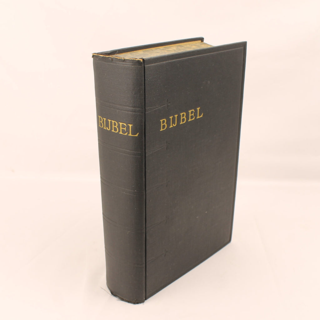 Statenbijbel ca. 1950 | Nederlandsch Bijbelgenootschap | Gemarmerde Snede & Huwelijksopdracht