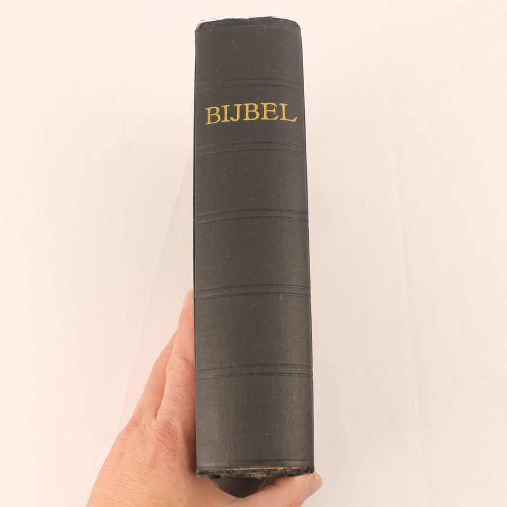 Statenbijbel ca. 1950 | Nederlandsch Bijbelgenootschap | Gemarmerde Snede & Huwelijksopdracht