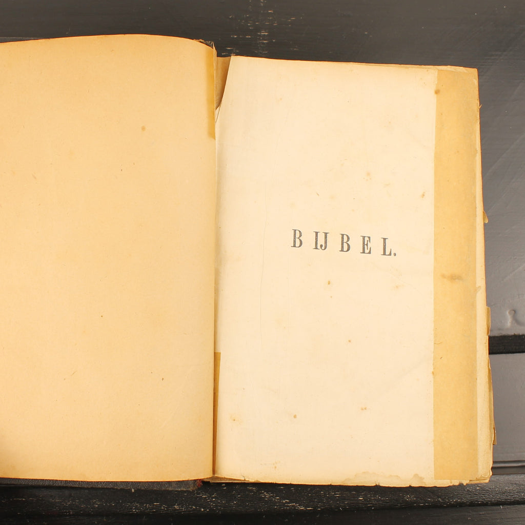 Statenbijbel 1923 | Nederlandsch Bijbelgenootschap | Octavo Galjard-letter
