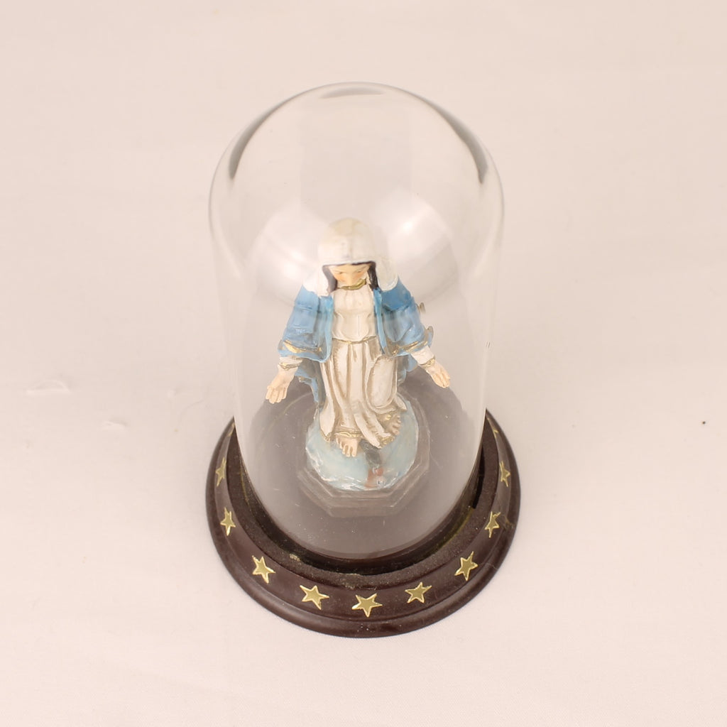 Maria Beeldje onder Stolp – Religieus Devotieobject ca. 1970