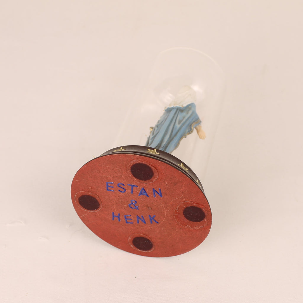 Maria Beeldje onder Stolp – Religieus Devotieobject ca. 1970