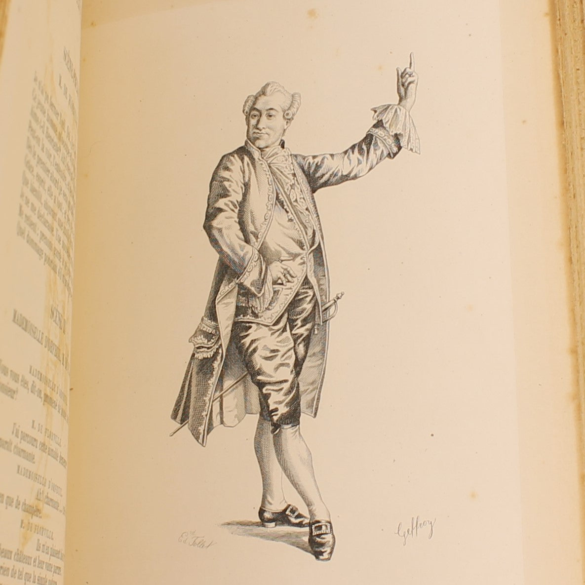 Œuvres de Collin d’Harleville (1881) - 8 Illustraties Geffroy, Ed. Follet en Henri Allouard