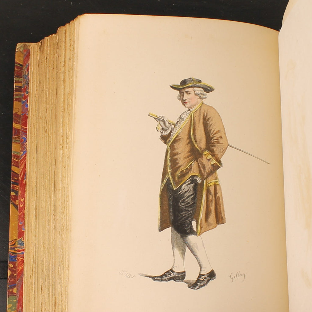 Œuvres de Collin d’Harleville (1881) - 8 Illustraties Geffroy, Ed. Follet en Henri Allouard