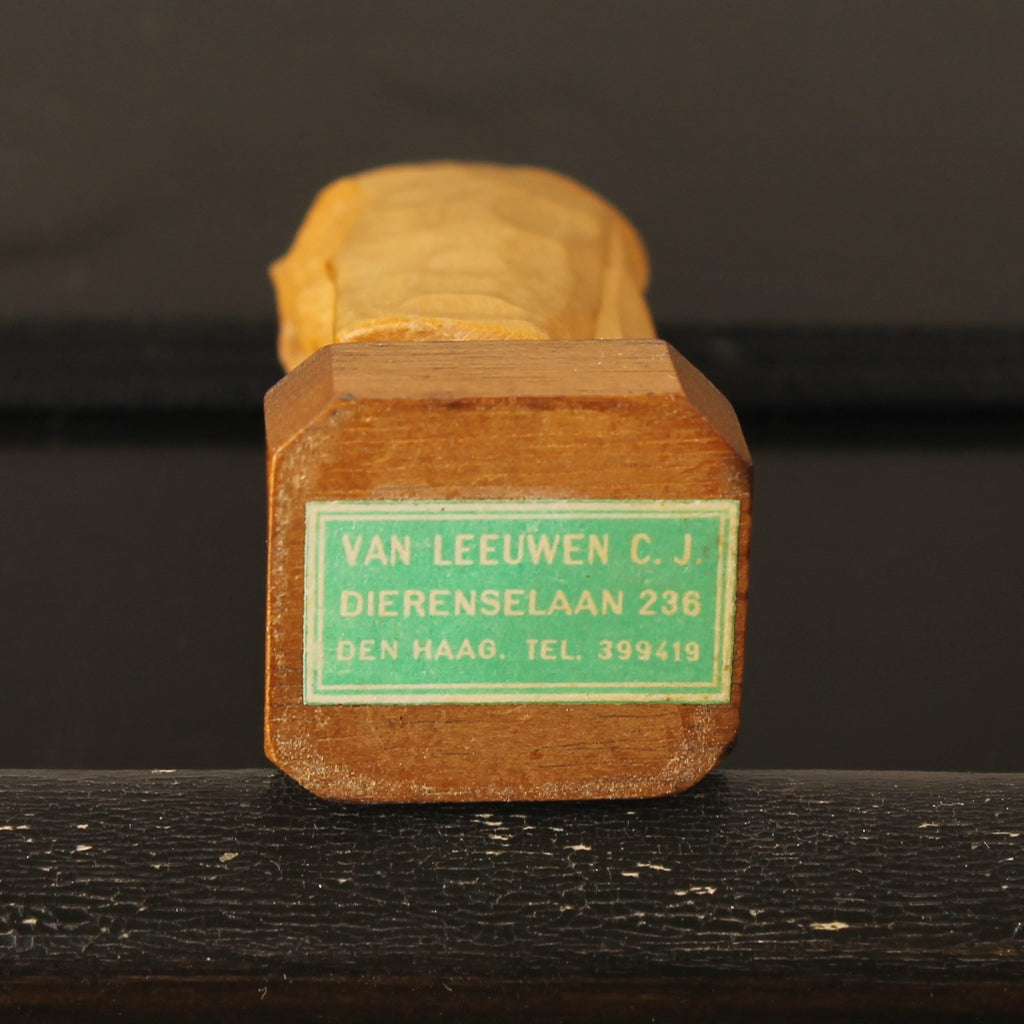 Handgesneden Vintage Sint Jozef met Kind – Nederlands Winkelstuk Den Haag
