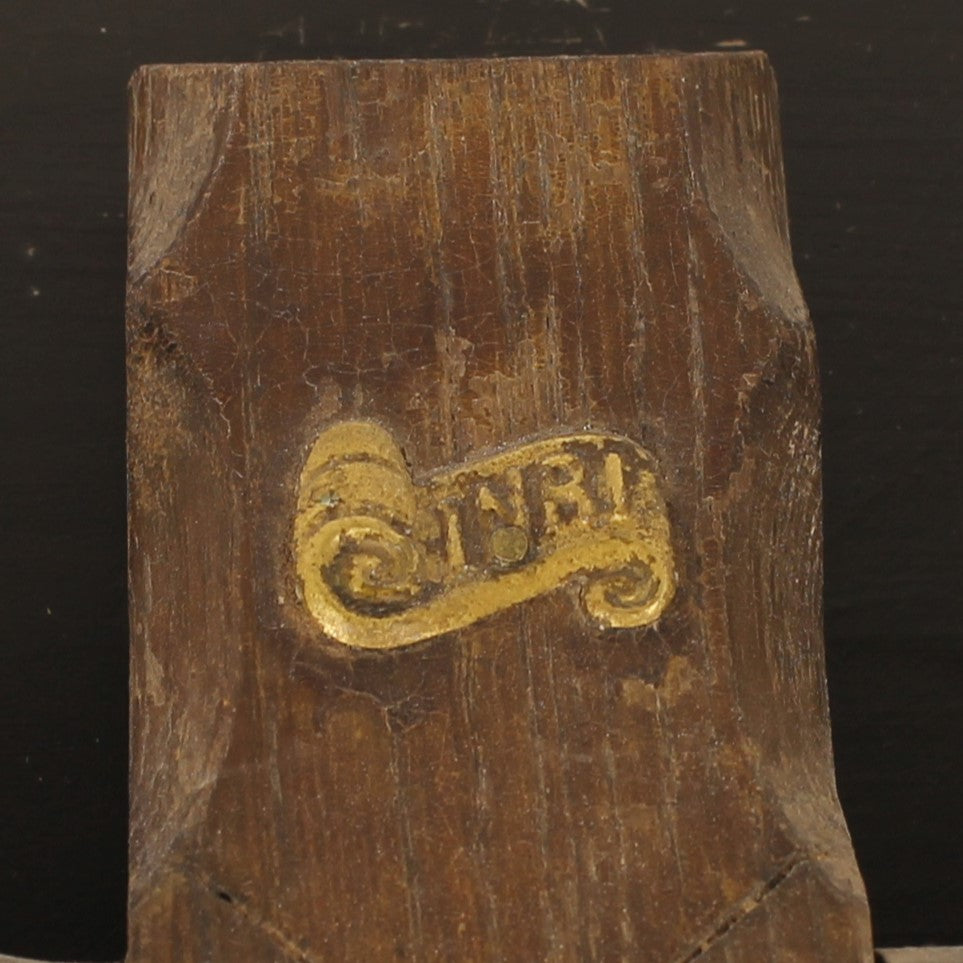 Houten Wandkruis met Messing Corpus – ca. 1900 – 40 cm