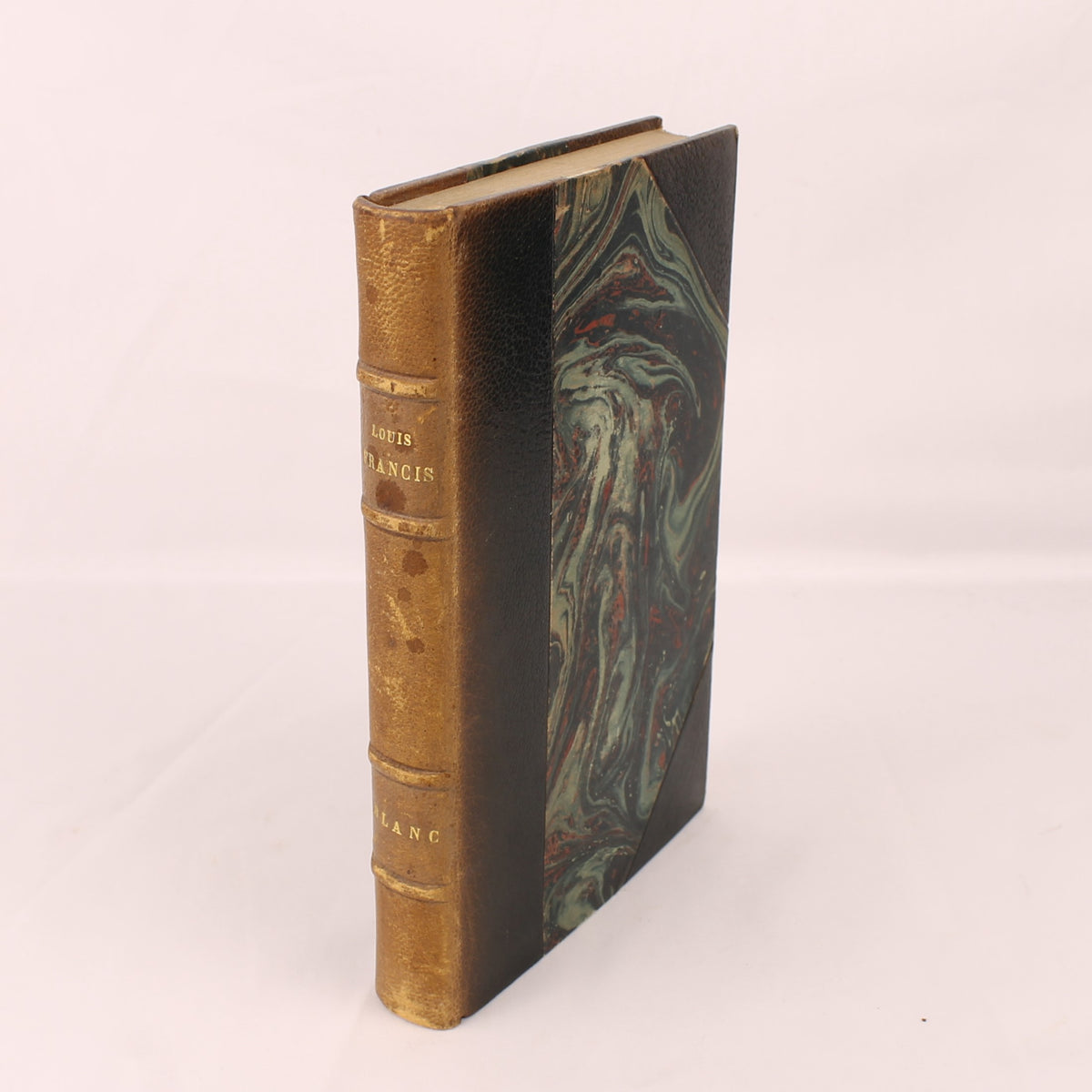 Louis Francis – Blanc | Gallimard 1934 | Genummerd 27/220 | Halfleren Band