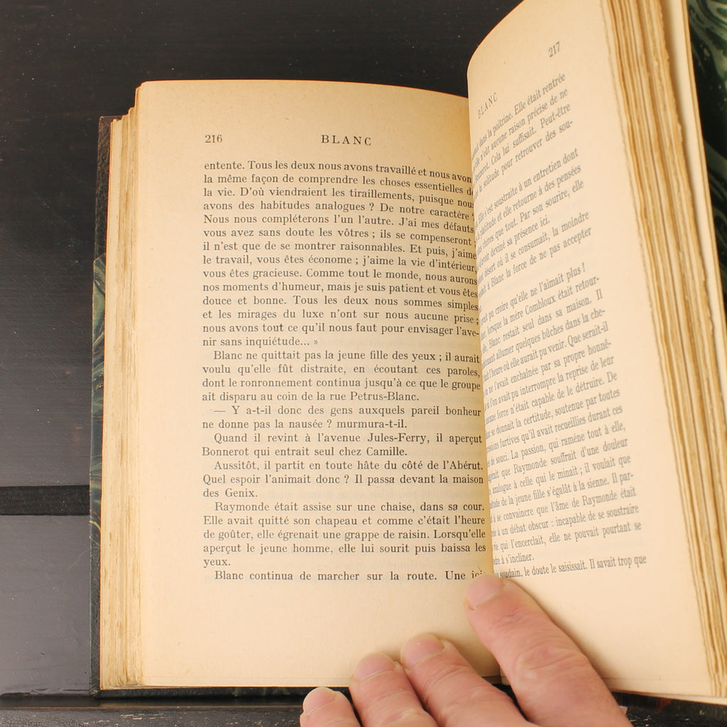 Louis Francis – Blanc | Gallimard 1934 | Genummerd 27/220 | Halfleren Band