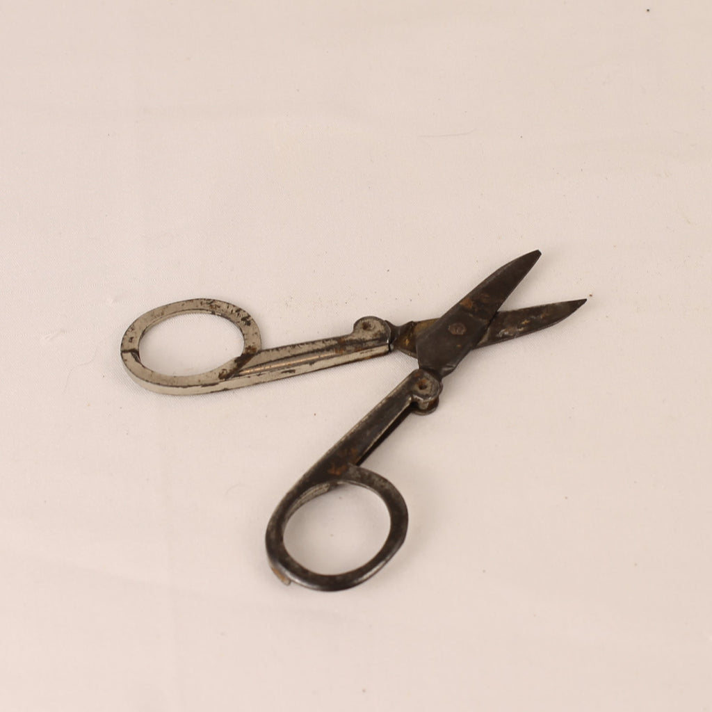 Inklapbare Stalen Zakschaar – ca. 1930–1950 – 9,2 cm