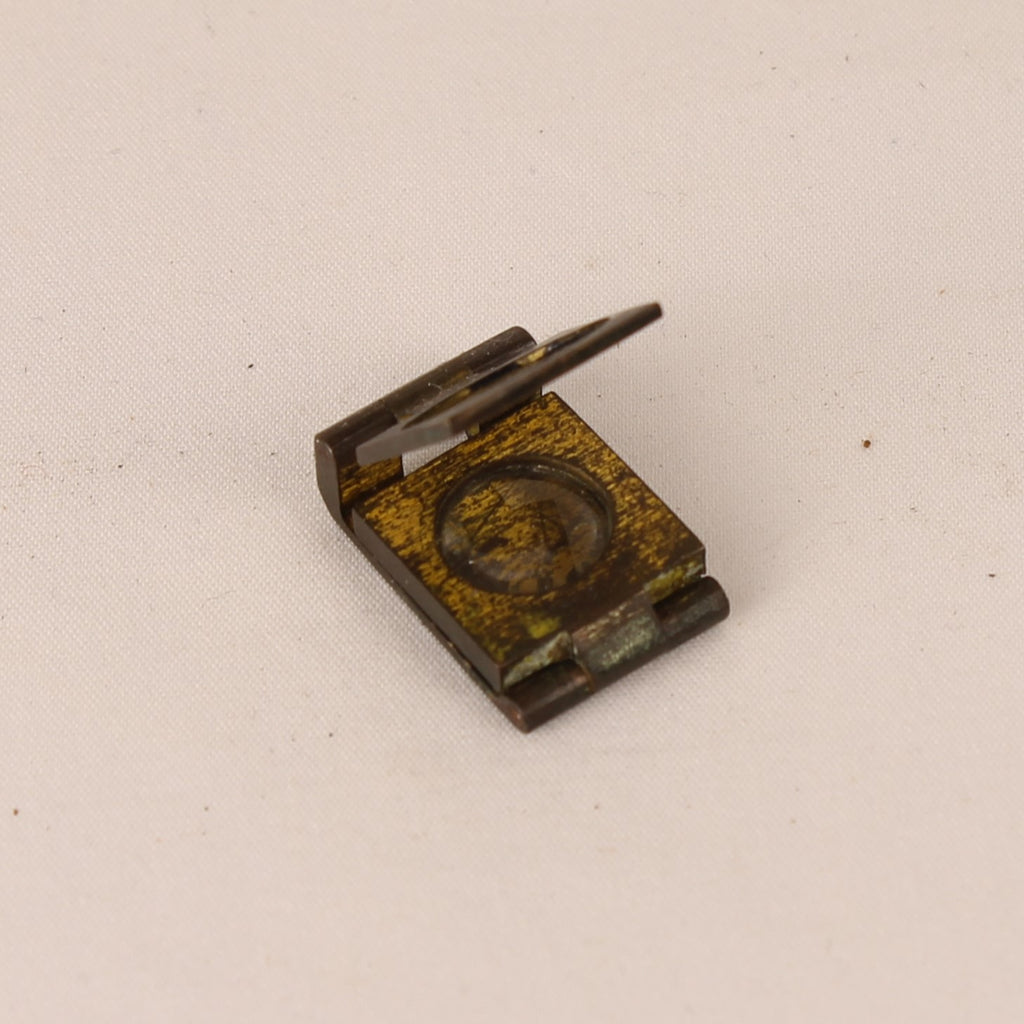 Inklapbare Linnen Loep – Textiel Inspectielens – ca. 1900–1940