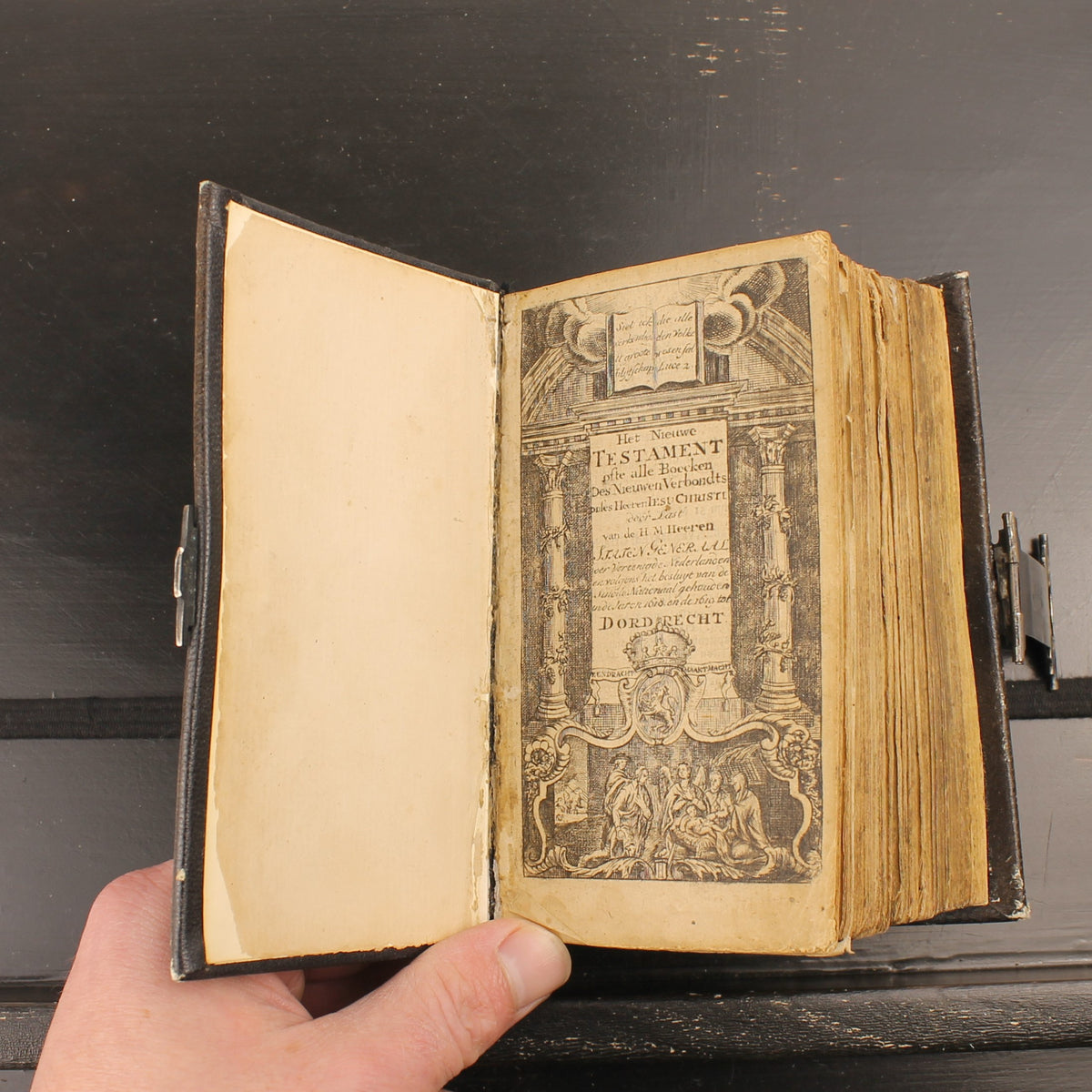 Statenbijbel (ca. 1800) - Nederlands Zilverbeslag 833 - Amsterdam