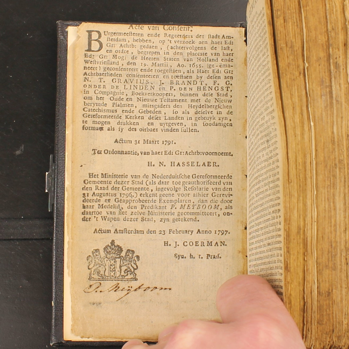 Statenbijbel (ca. 1800) - Nederlands Zilverbeslag 833 - Amsterdam
