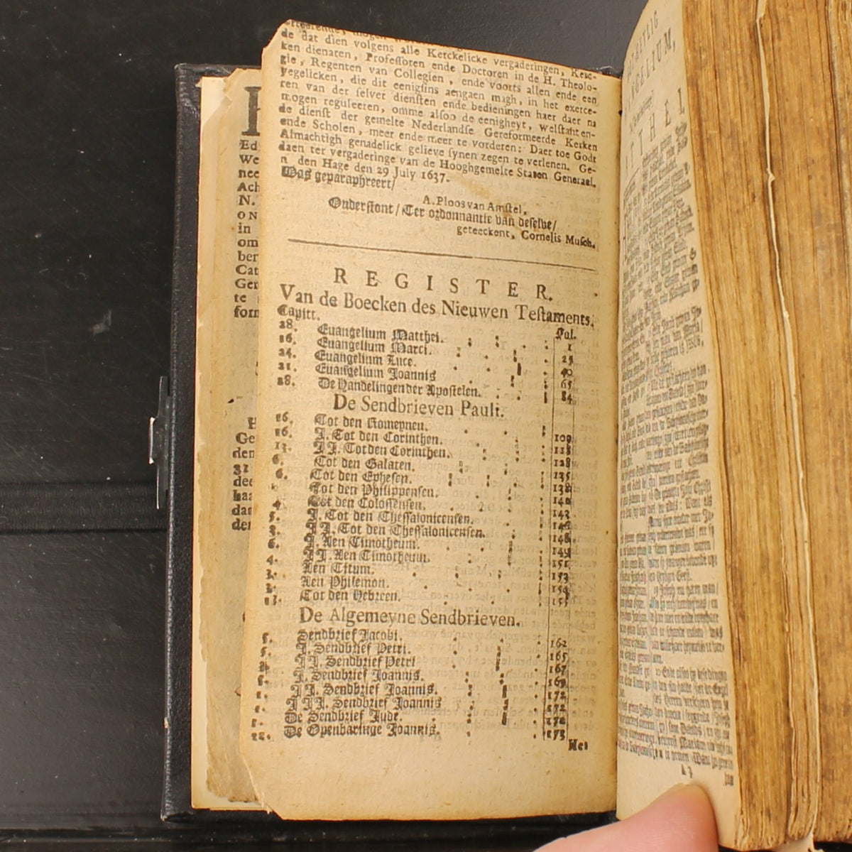 Statenbijbel (ca. 1800) - Nederlands Zilverbeslag 833 - Amsterdam
