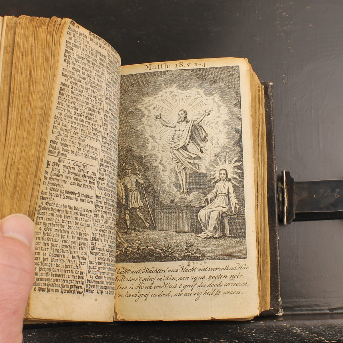 Statenbijbel (ca. 1800) - Nederlands Zilverbeslag 833 - Amsterdam