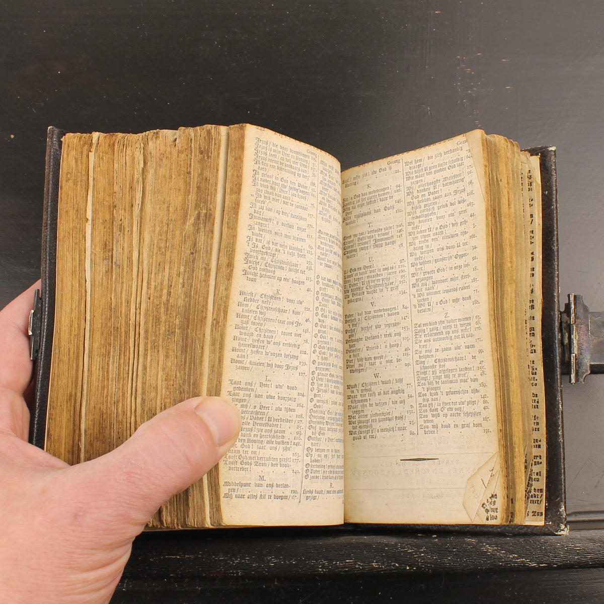 Statenbijbel (ca. 1800) - Nederlands Zilverbeslag 833 - Amsterdam