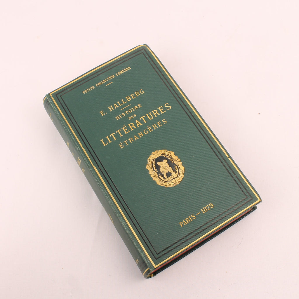 Eugène Hallberg – Histoire des Littératures Étrangères | Complete Set 1879-1880 | Petite Collection Lemerre