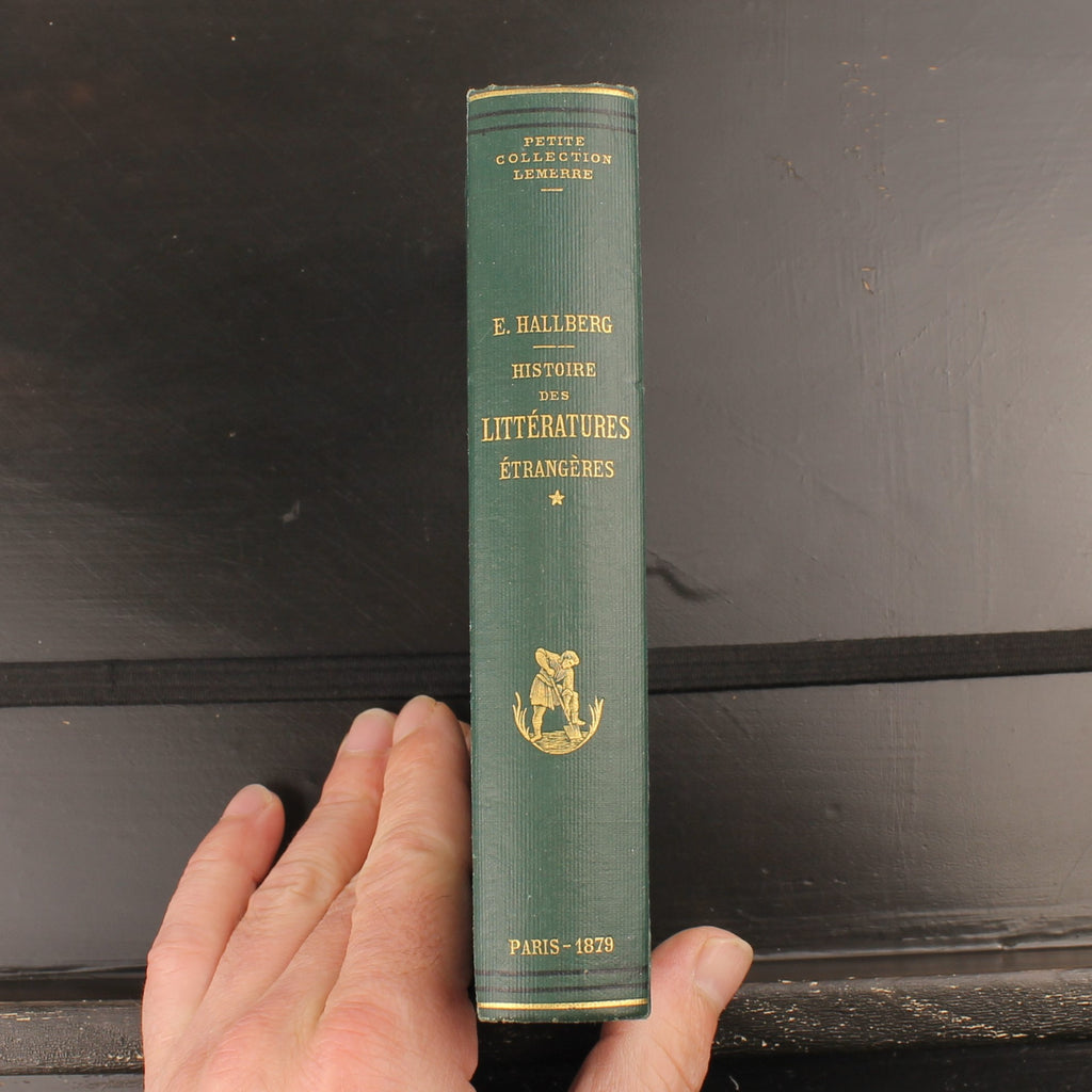 Eugène Hallberg – Histoire des Littératures Étrangères | Complete Set 1879-1880 | Petite Collection Lemerre