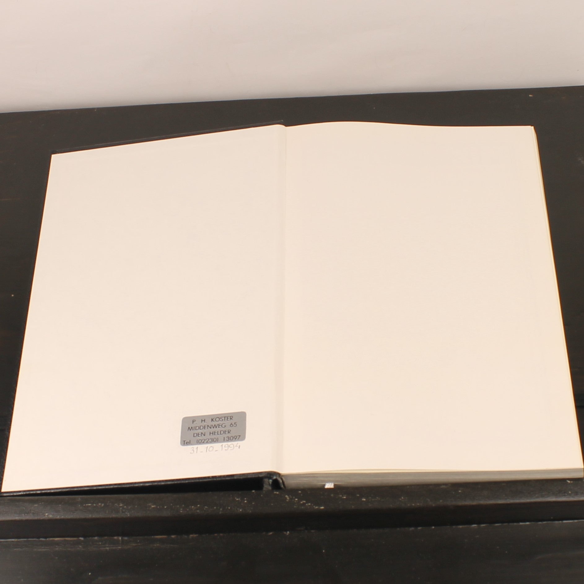 Vintage States Bible Large Format – Boekencentrum The Hague – Family Register