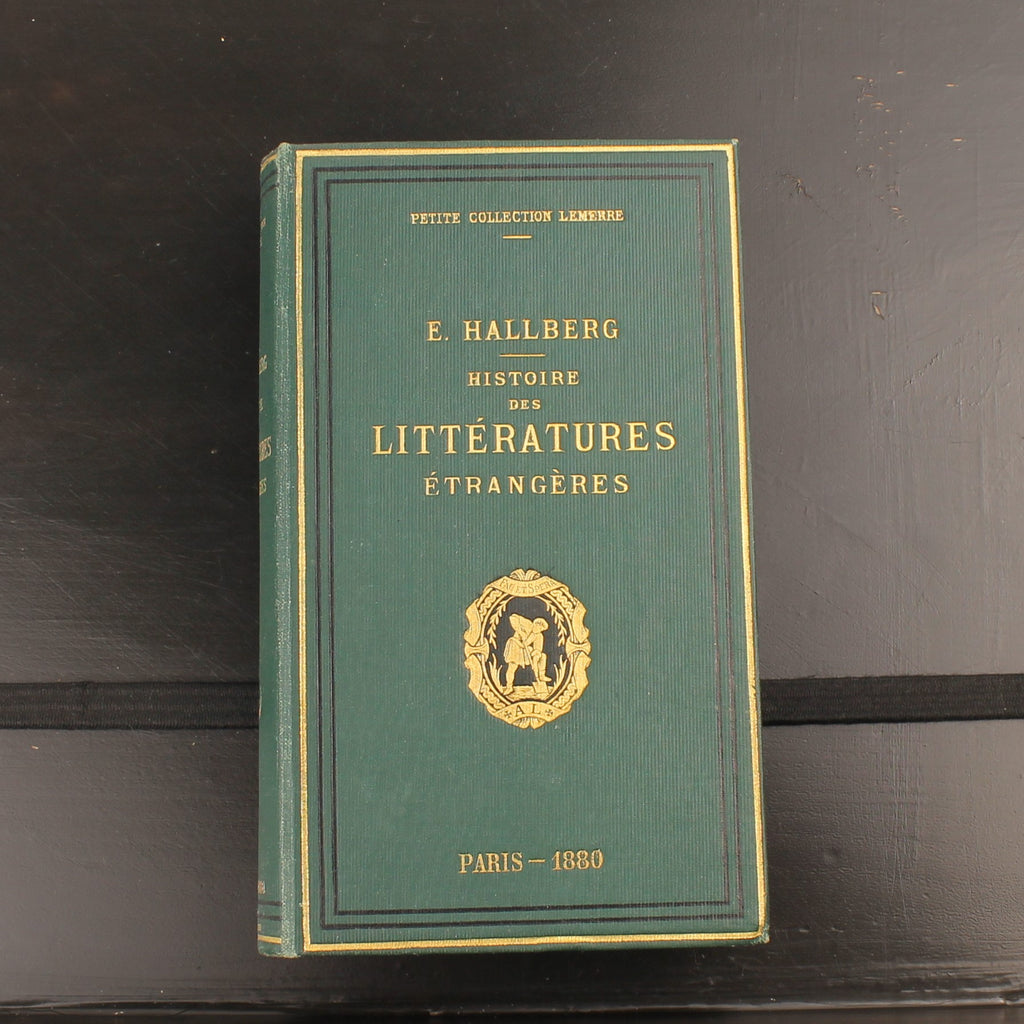 Eugène Hallberg – Histoire des Littératures Étrangères | Complete Set 1879-1880 | Petite Collection Lemerre