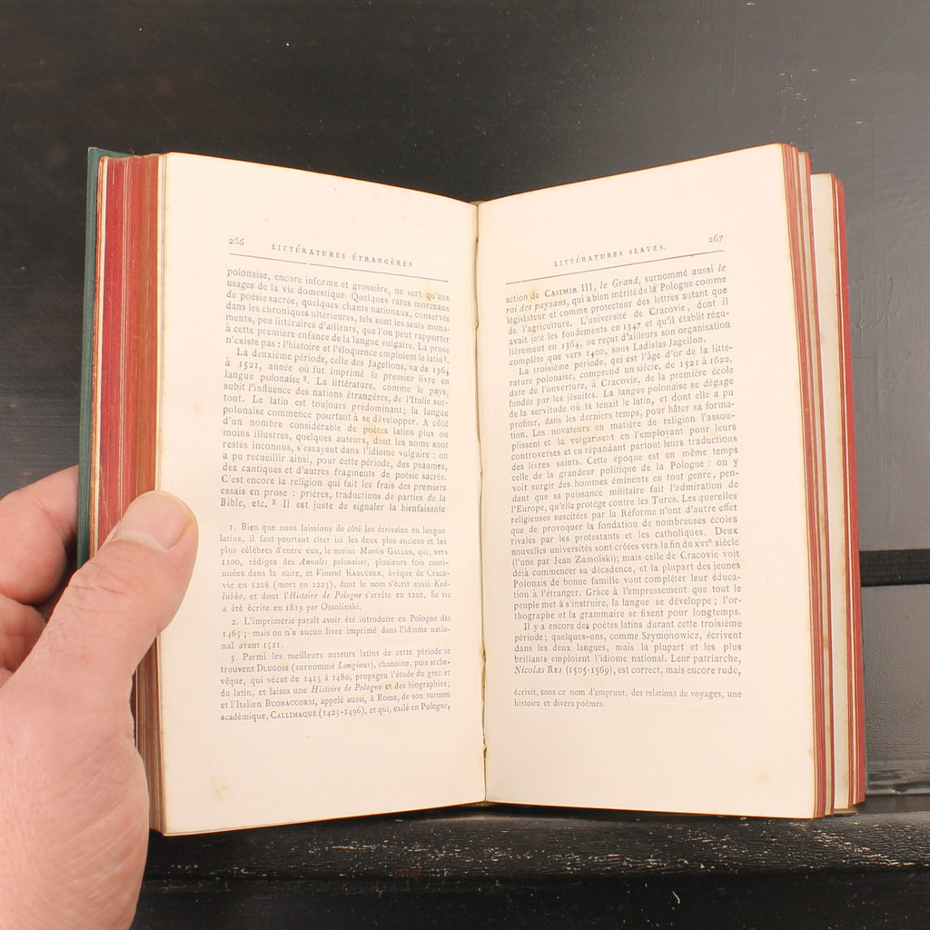 Eugène Hallberg – Histoire des Littératures Étrangères | Complete Set 1879-1880 | Petite Collection Lemerre