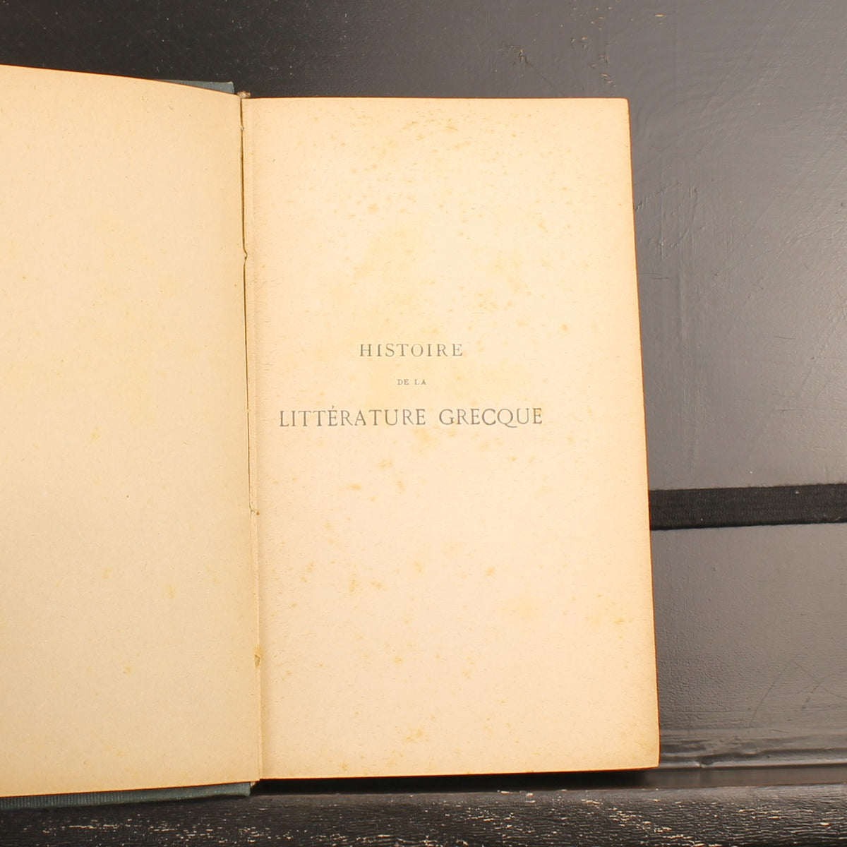 Eugène Talbot - Histoire de la Littérature Grecque (1887) | Petite Collection Lemerre