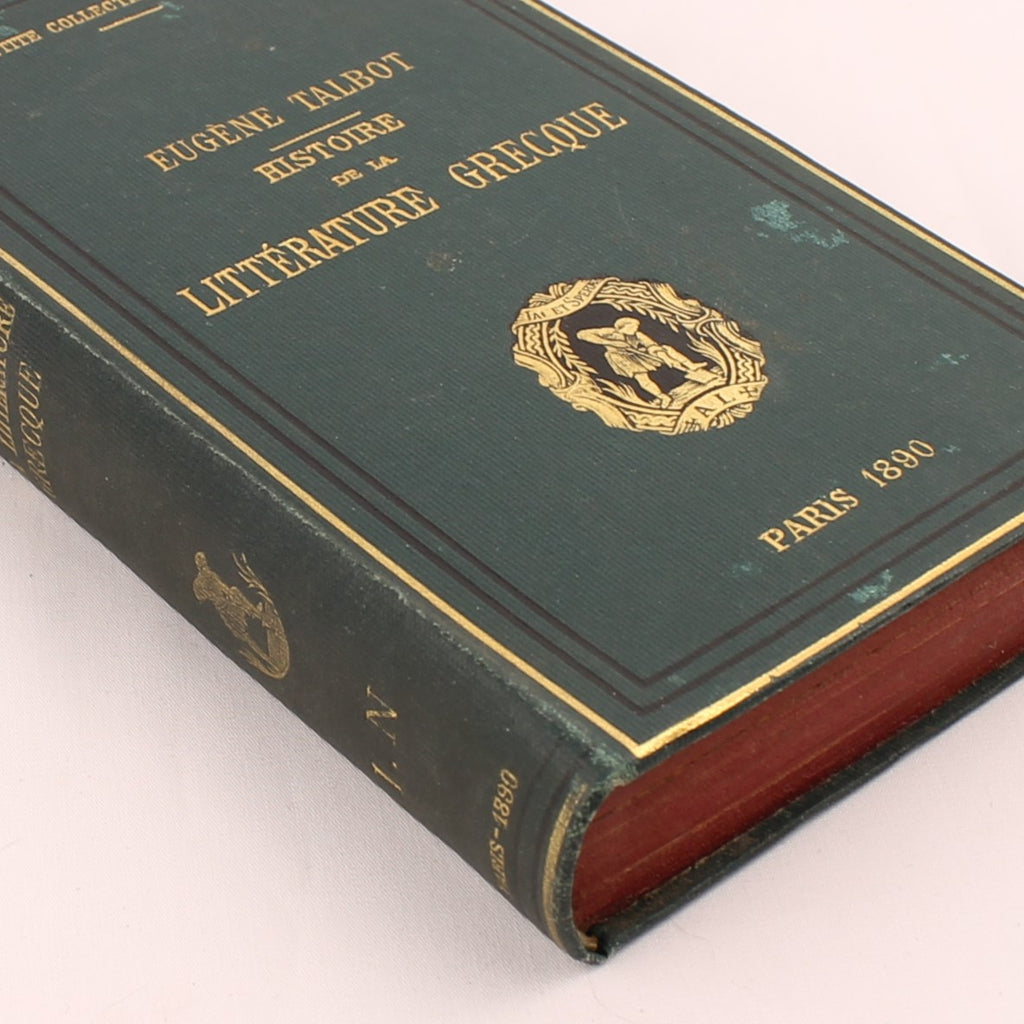 Eugène Talbot - Histoire de la Littérature Grecque (1887) | Petite Collection Lemerre