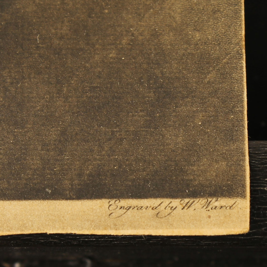 Original Mezzotint "A Visit to the Boarding-School" – W. Ward after G. Morland – London 1789