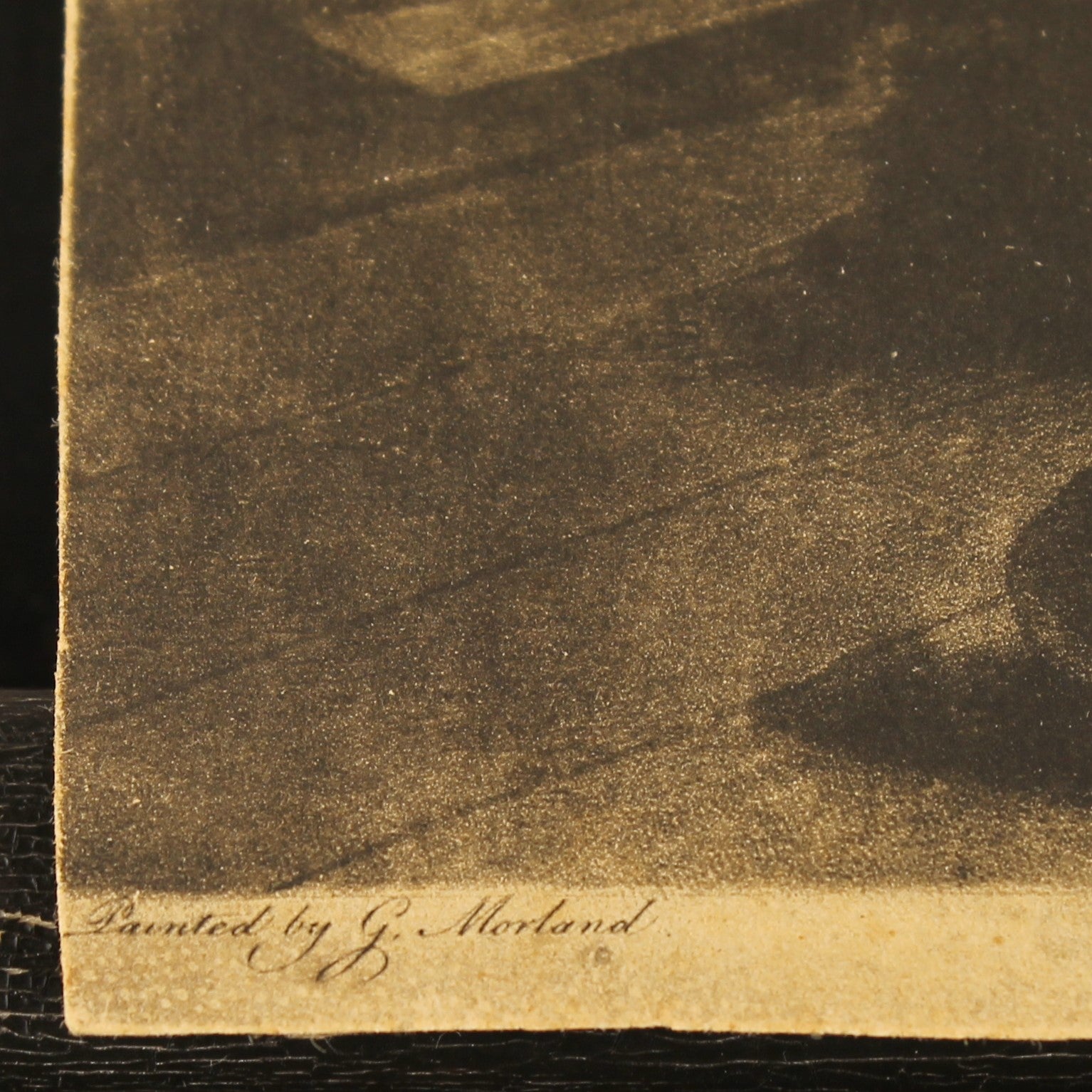 Original Mezzotint "A Visit to the Boarding-School" – W. Ward after G. Morland – London 1789