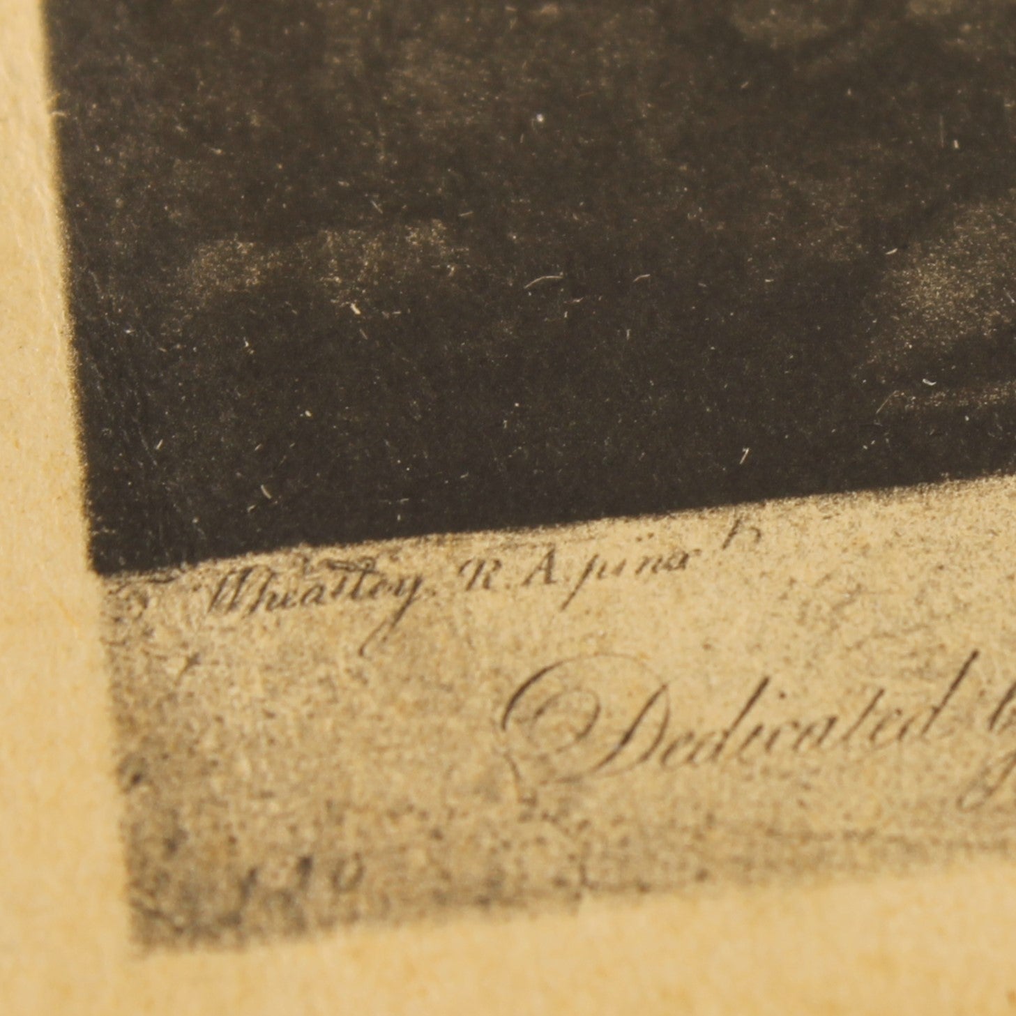 Antique Mezzotint "The Departure from Brighton" – Wheatley R.A. – London 1796