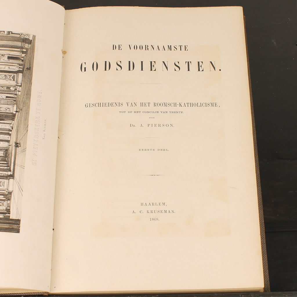 De Voornaamste Godsdiensten 1868  - Dr. A. Pierson - A.C. Kruseman, Haarlem