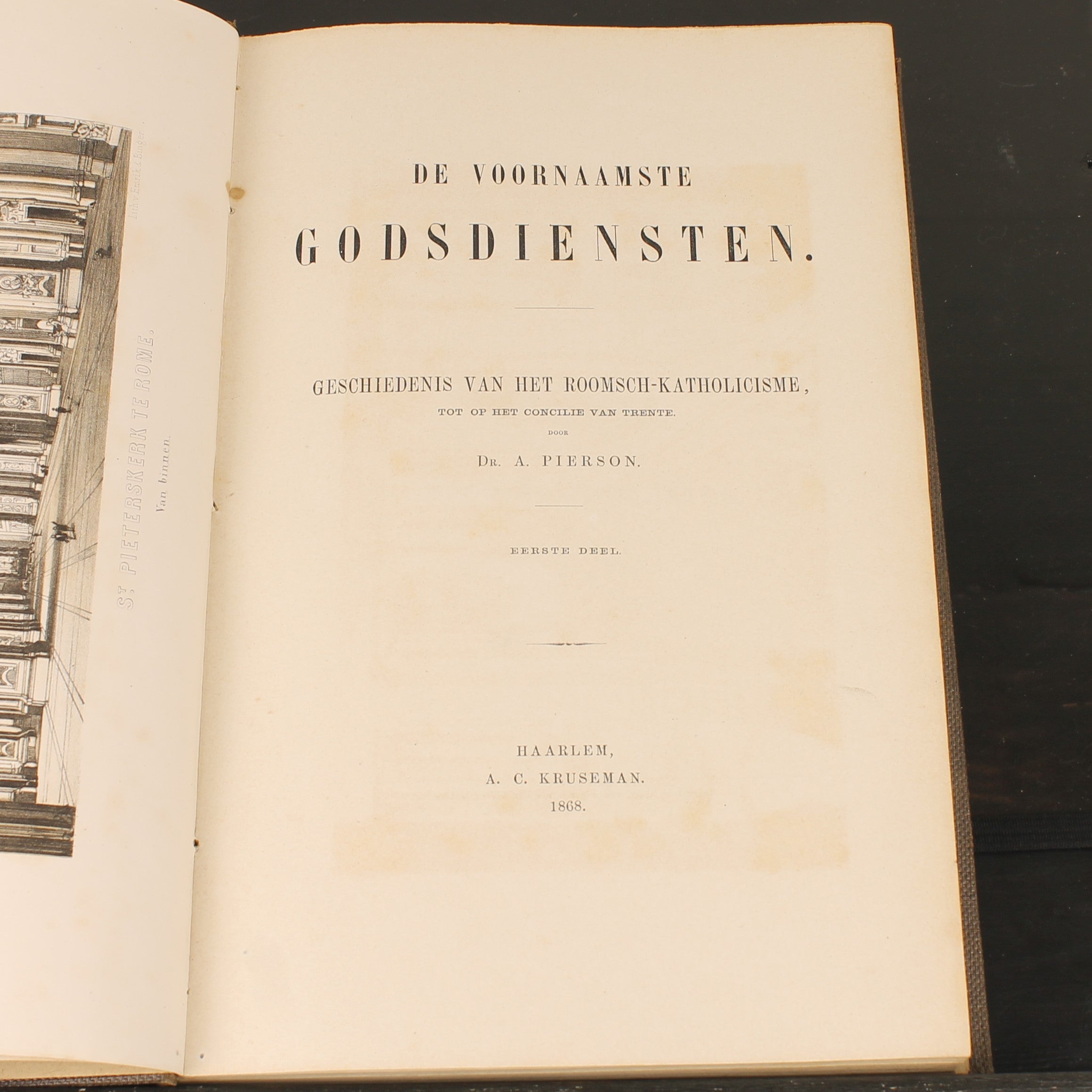 De Voornaamste Godsdiensten 1868  - Dr. A. Pierson - A.C. Kruseman, Haarlem