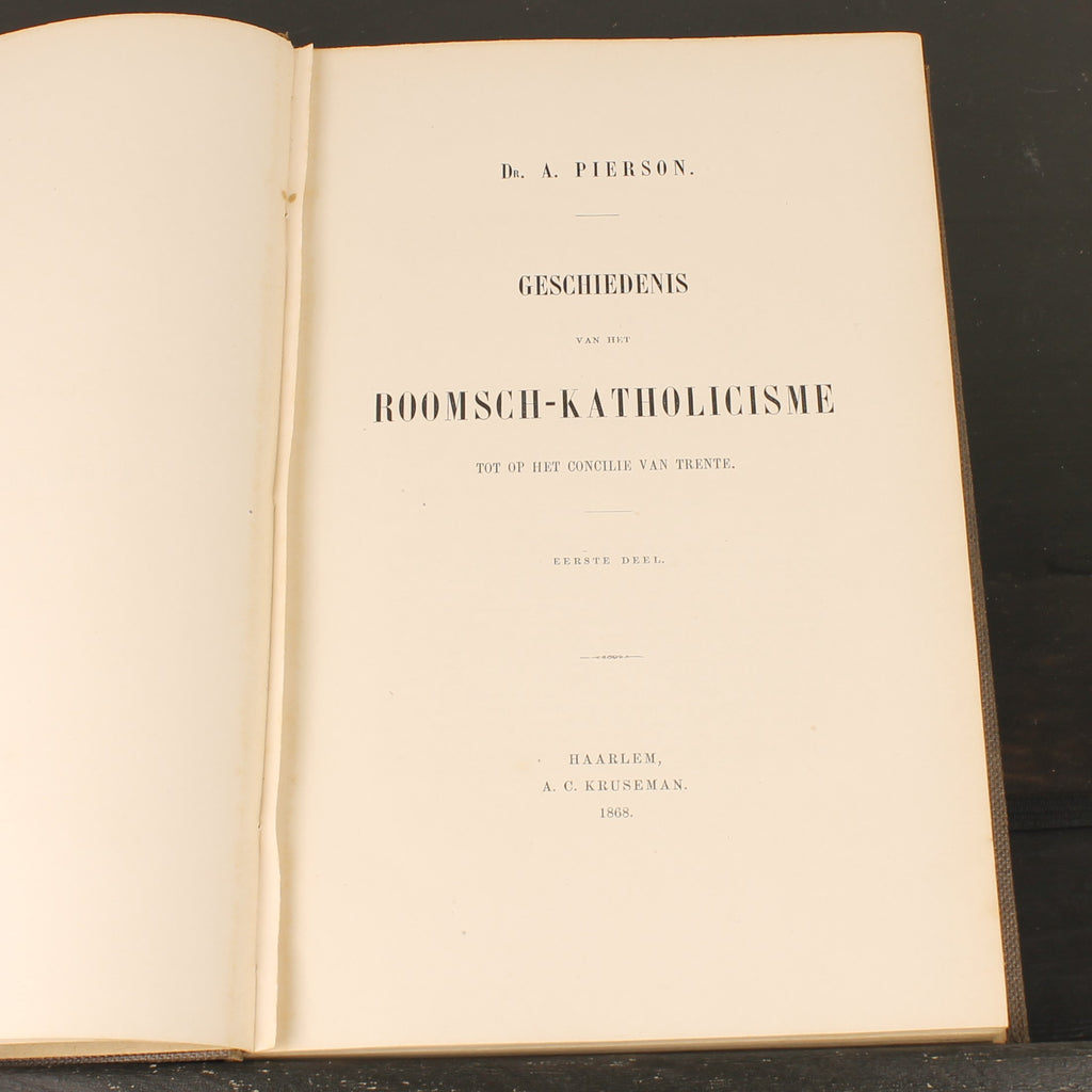 De Voornaamste Godsdiensten 1868  - Dr. A. Pierson - A.C. Kruseman, Haarlem