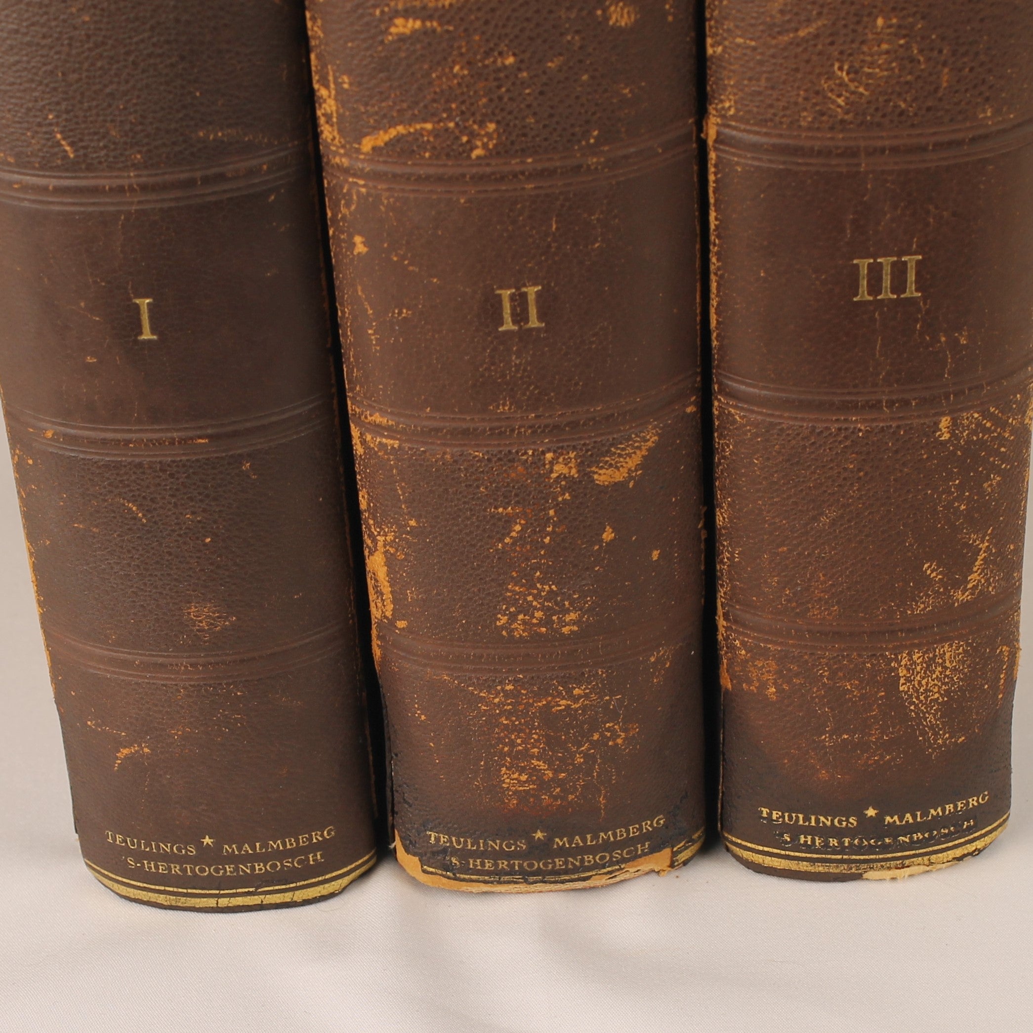 Geschiedenis van de Letterkunde der Nederlanden - Volledige set van 3 (ca. 1930)