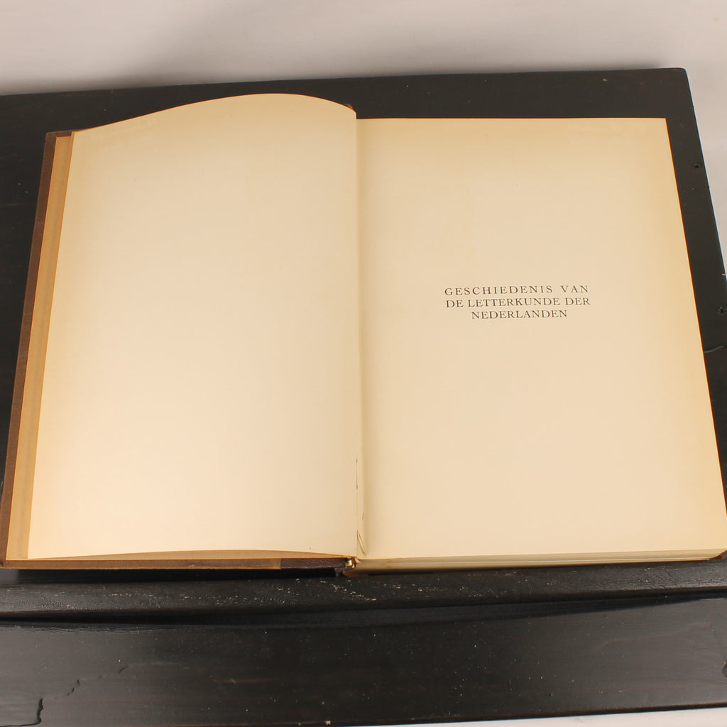 Geschiedenis van de Letterkunde der Nederlanden - Volledige set van 3 (ca. 1930)
