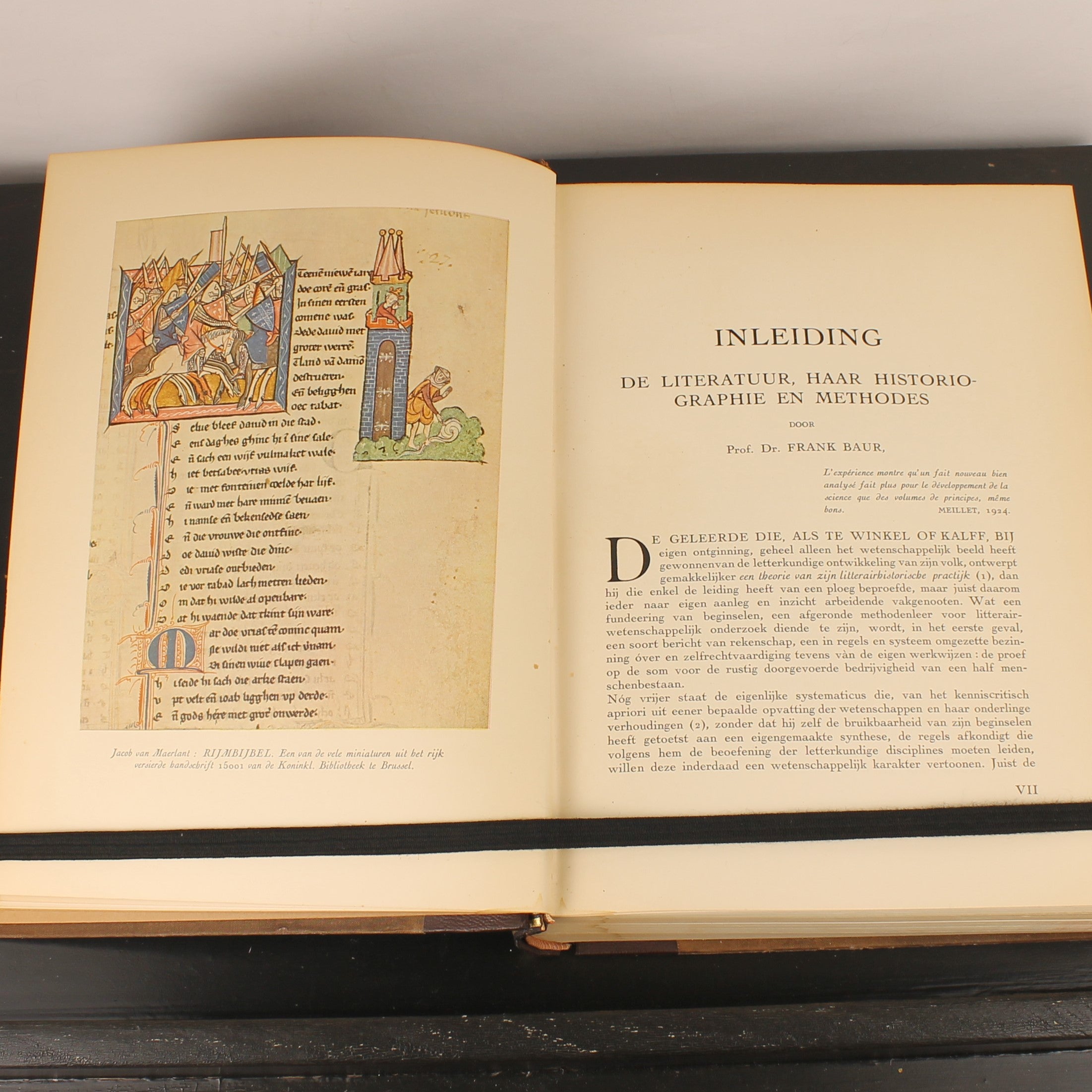 Geschiedenis van de Letterkunde der Nederlanden - Volledige set van 3 (ca. 1930)