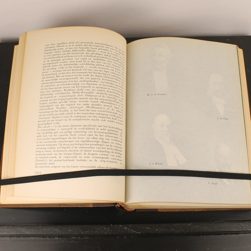 Geschiedenis van de Letterkunde der Nederlanden - Volledige set van 3 (ca. 1930)