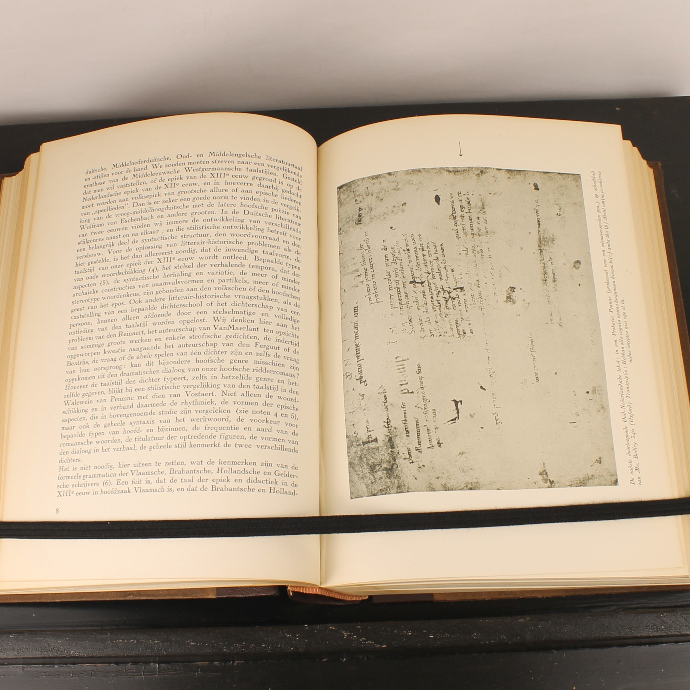 Geschiedenis van de Letterkunde der Nederlanden - Volledige set van 3 (ca. 1930)