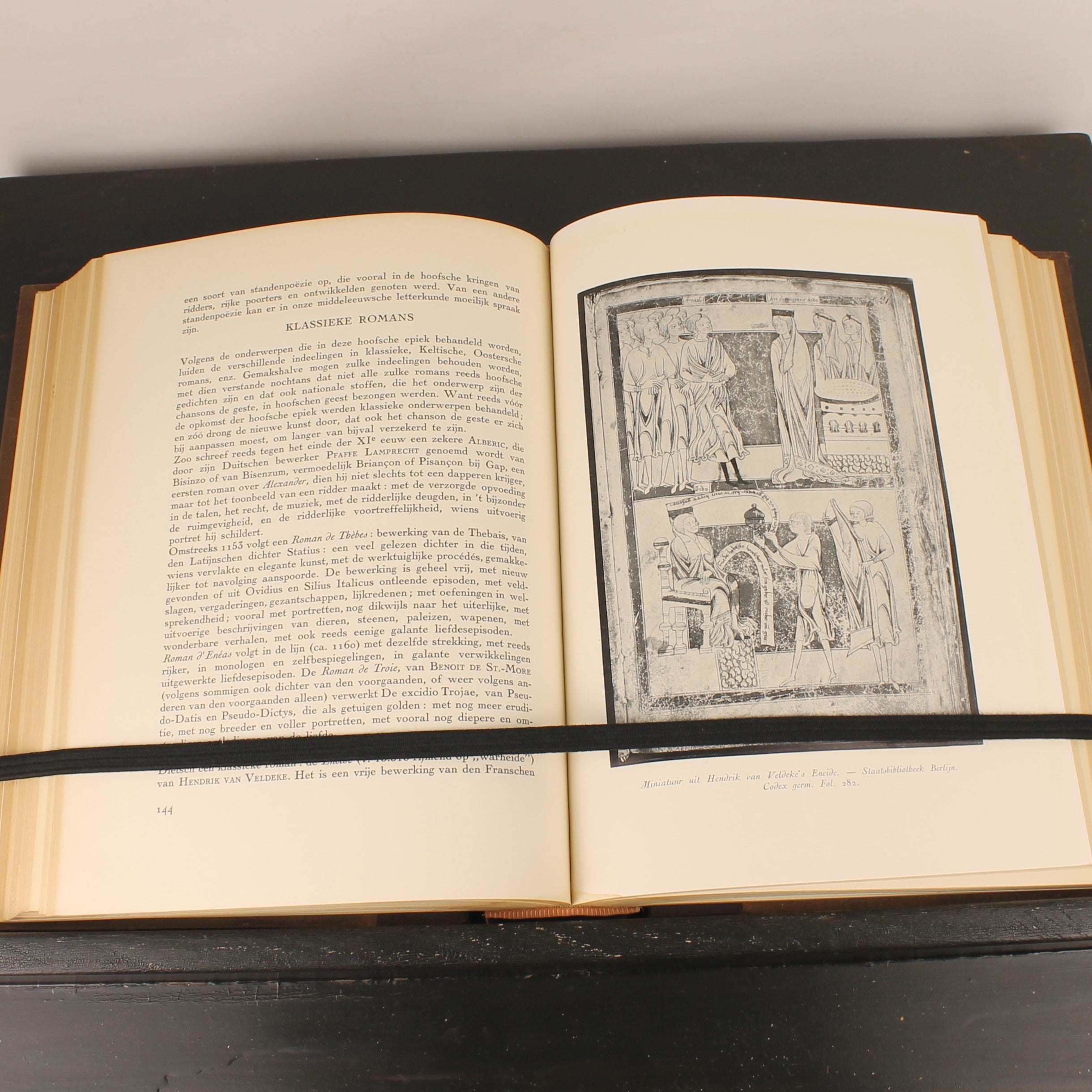 Geschiedenis van de Letterkunde der Nederlanden - Volledige set van 3 (ca. 1930)