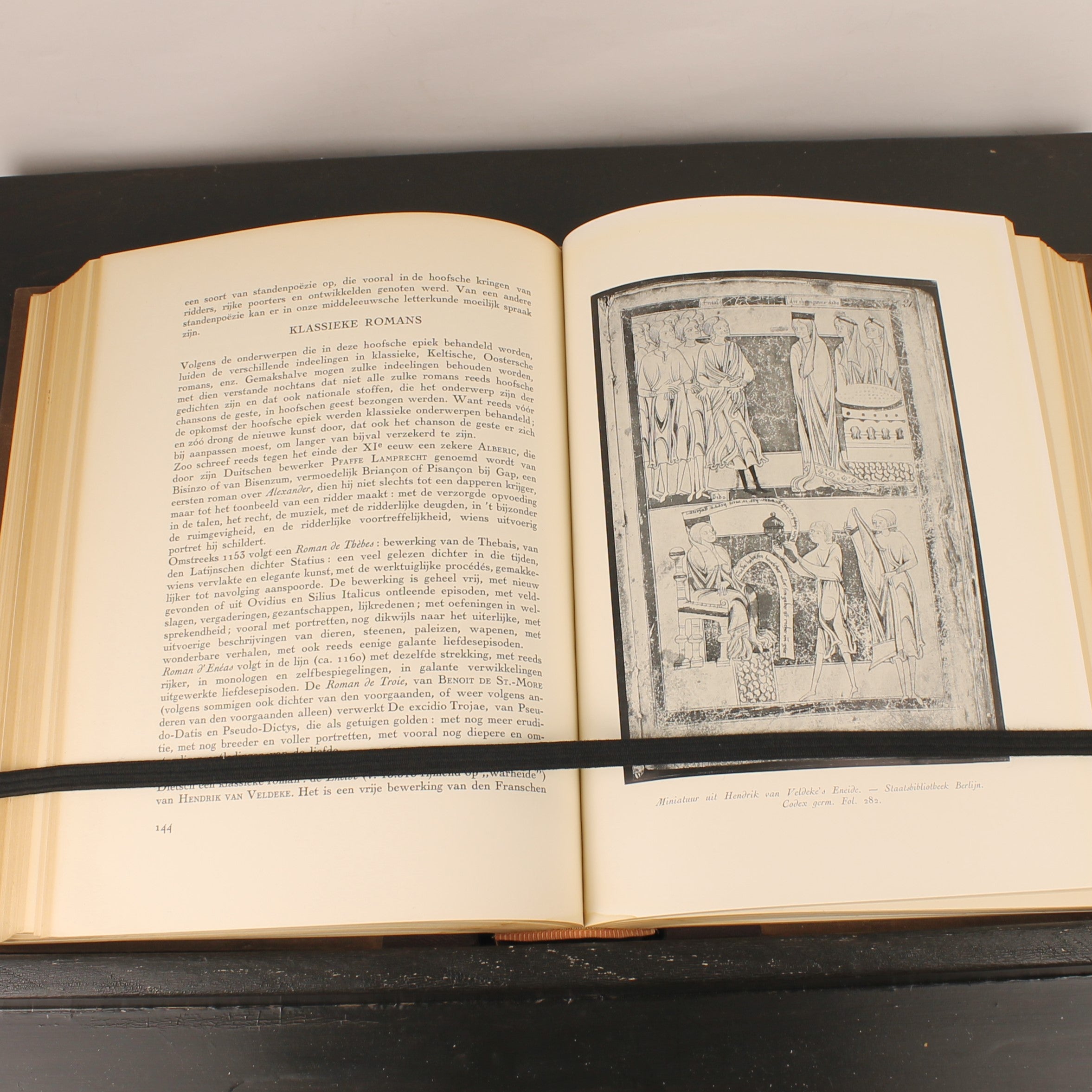 Geschiedenis van de Letterkunde der Nederlanden - Volledige set van 3 (ca. 1930)