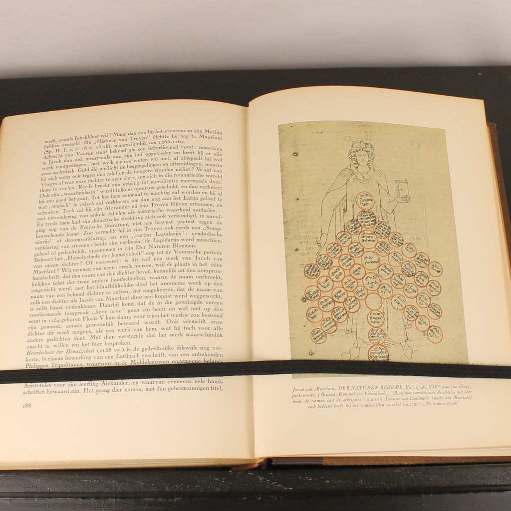 Geschiedenis van de Letterkunde der Nederlanden - Volledige set van 3 (ca. 1930)