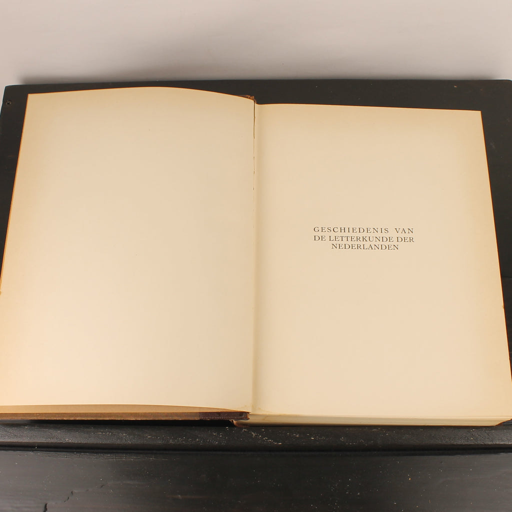 Geschiedenis van de Letterkunde der Nederlanden - Volledige set van 3 (ca. 1930)