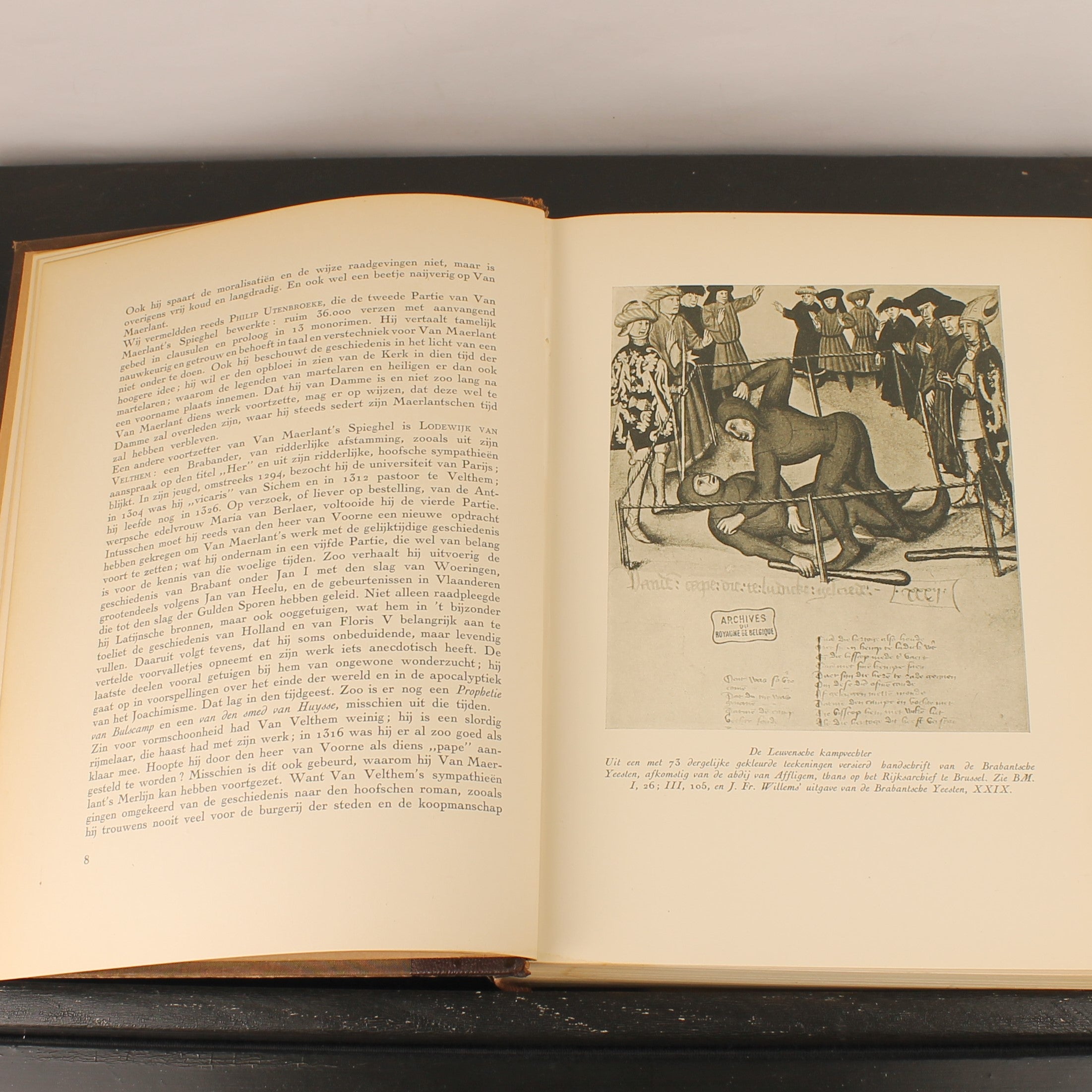 Geschiedenis van de Letterkunde der Nederlanden - Volledige set van 3 (ca. 1930)