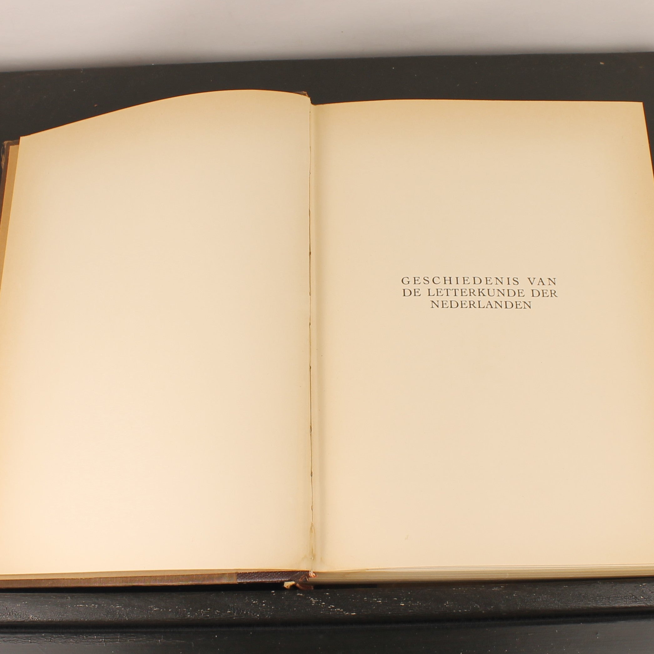 Geschiedenis van de Letterkunde der Nederlanden - Volledige set van 3 (ca. 1930)