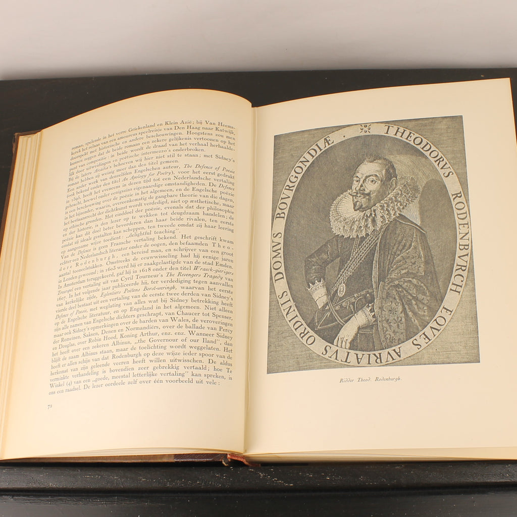 Geschiedenis van de Letterkunde der Nederlanden - Volledige set van 3 (ca. 1930)