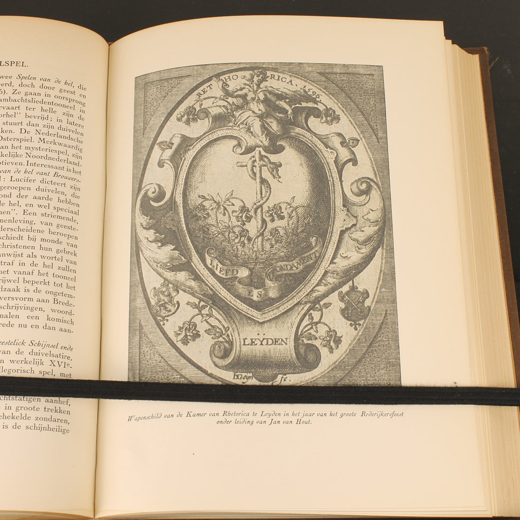 Geschiedenis van de Letterkunde der Nederlanden - Volledige set van 3 (ca. 1930)