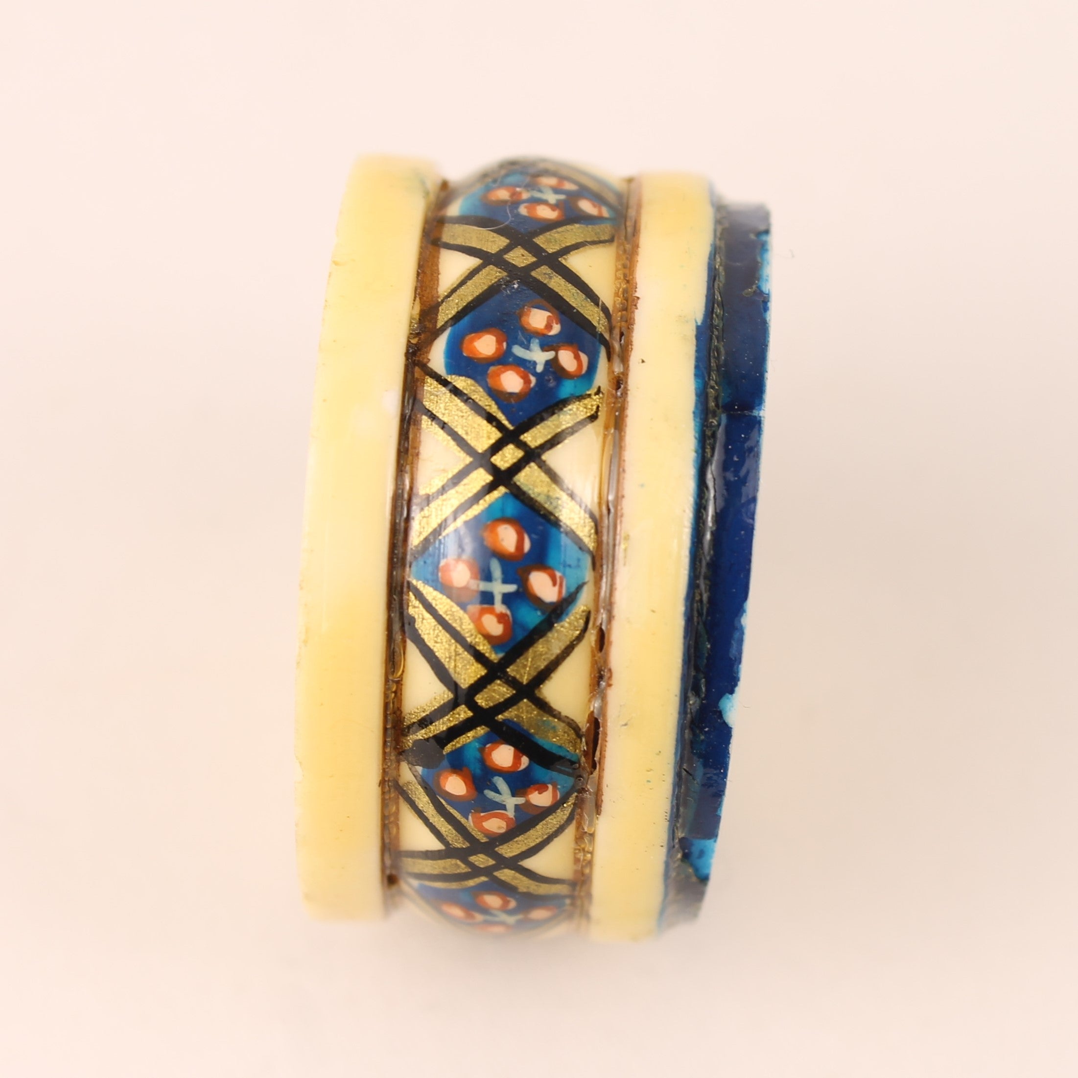 Vintage Oriental Jewelry Box – Hand-painted – c. 1930-1950 – 3.5 cm